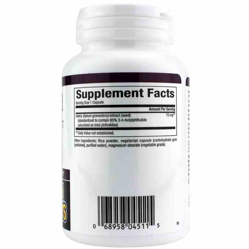 Celery Seed Standardized Extract, Natural Factors